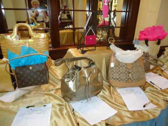 Guests will have the opportunity to bid on handbags during the Feb. 24 Bag Lady Luncheon at Sawgrass Country Club. (photo from Cultural Center at Ponte Vedra Beach)
