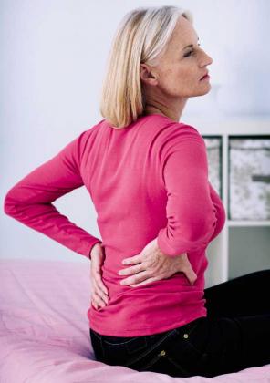 Proper posture can help to reduce back pain as you age.