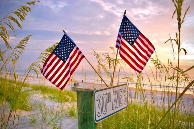 Large crowds and high temperatures are expected at the beaches on Independence Day. (photo by John Tesh)