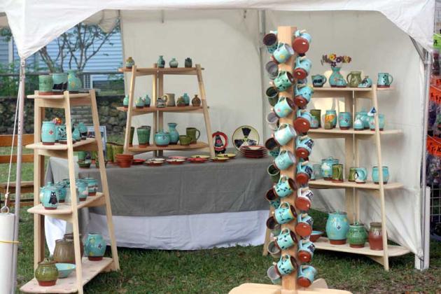 Arts in the Park will feature jewelry, wood crafting, glass blowing, metal art and more. (photo from coab.us/1015/Arts-in-the-Park)