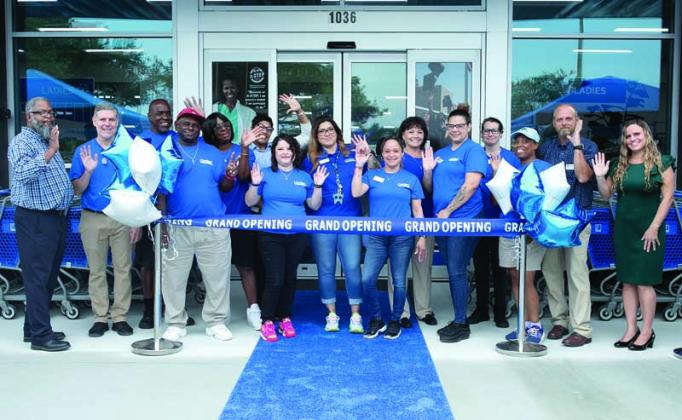 Goodwill staff celebrate the grand reopening of the Jacksonville Beach store. (photo courtesy of Goodwill Industries of Northeast Florida)