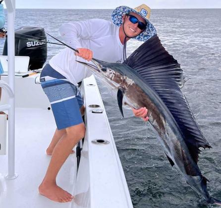 Capt. Richard Bloom is shown with an incredible catch. (photo submitted)