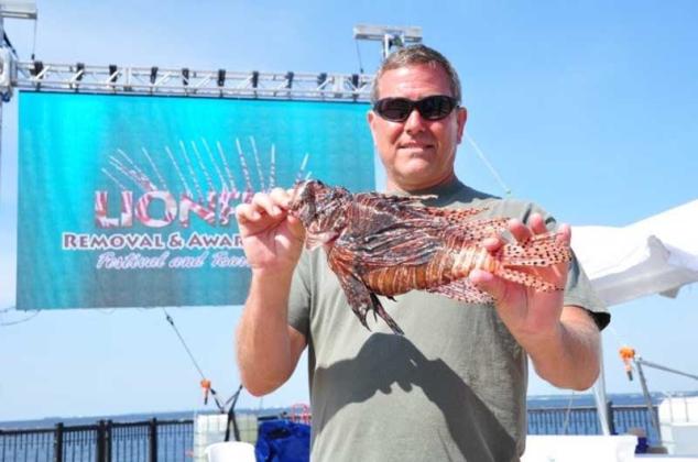 The Emerald Coast Open includes categories for the most lionfish, largest lionfish and smallest lionfish. (photo submitted)