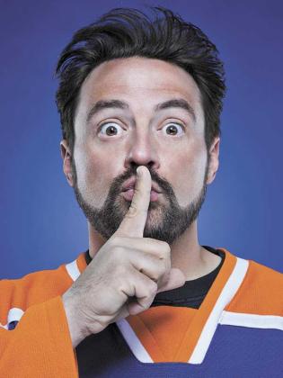 Best known as “Silent Bob,” Kevin Smith came to prominence with the 1994 comedy “Clerks,” which he wrote, directed, co-produced, and acted in. His recurring role as “Silent Bob” reappeared in the follow-up films “Mallrats,” “Chasing Amy,” “Dogma” and “Jay and Silent Bob Strike Back.” (photo submitted)
