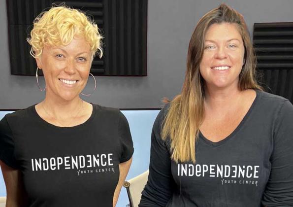 Independence Youth Center was founded by Carolyn Dentz, left, and Jana Sanford-Heller. (photo submitted)