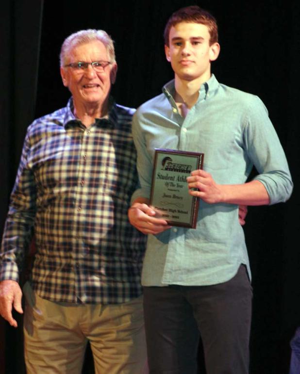 Joe Reynolds and Juan Bruce (photo by Merle Watterson)