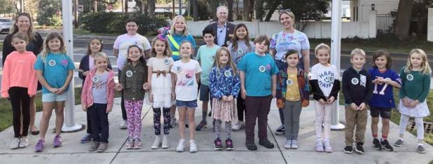 The city of Atlantic Beach and Atlantic Beach Elementary School celebrated Arbor Day Jan. 20. (photo submitted)