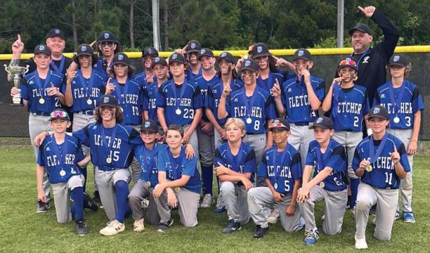 Fletcher Middle School's Baseball Team.