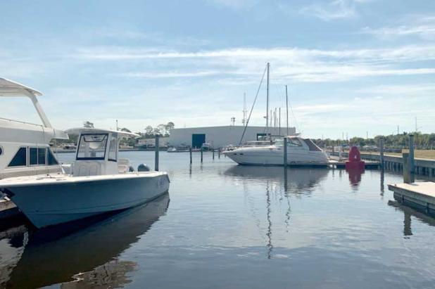 Proposed improvements to the Beach Marine property received preliminary approval. (photo by David Bailey)