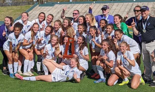 Fletcher High School’s Lady Senators are Class 6A State Soccer Champions following a 1-0 victory over Lourdes Academy. They are the first Duval County school to claim a soccer state championship in Florida. The Lady Senators had previously played in the 1998 state championship game. (photo submitted)