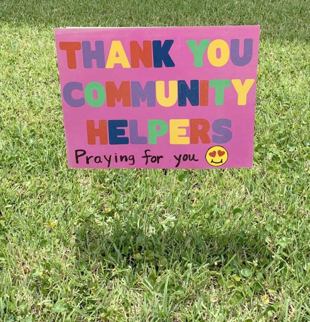Positive messages of faith and hope are to be found in Jacksonville Beach.