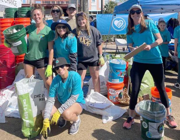 Beaches Go Green volunteers. (photo submitted)