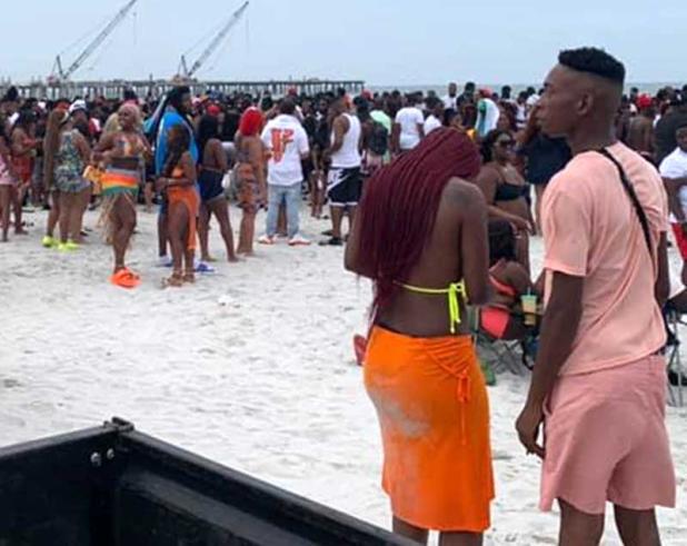 The portion of the Orange Crush festival held at Jacksonville Beach was "anti-climactic," according to Jacksonville Beach Police Chief Gene Paul Smith. (photo by Chris Hoffman)