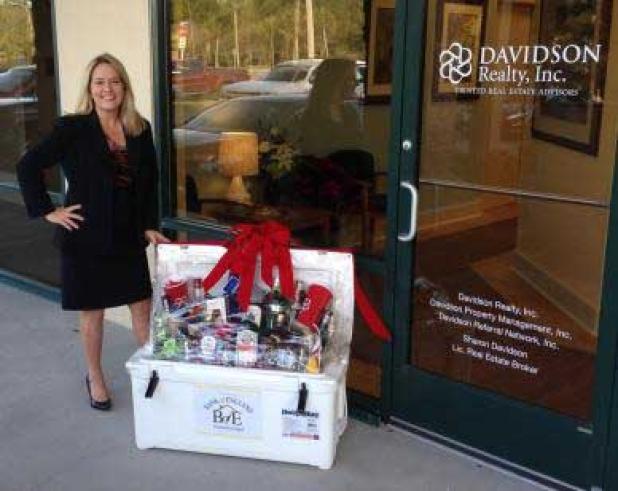 Haley Humphrey is the winner of the second annual Davidson Cares Cooler & Cocktail Raffle. (photo submitted)