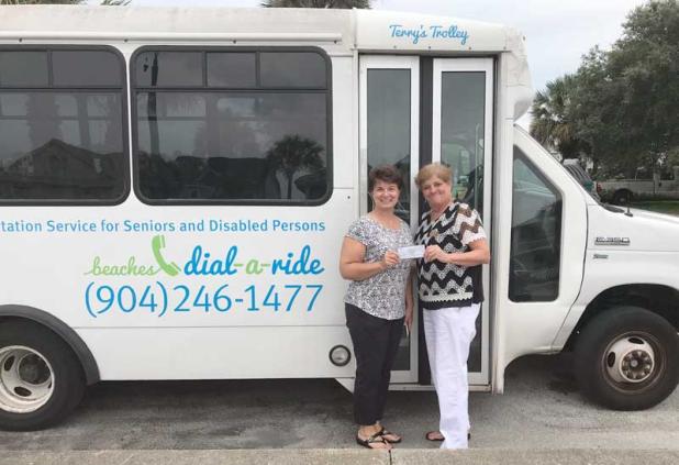 Council on Aging Director Lori Anderson and CBV Cares board member Nancy Hammond. (photo submitted)