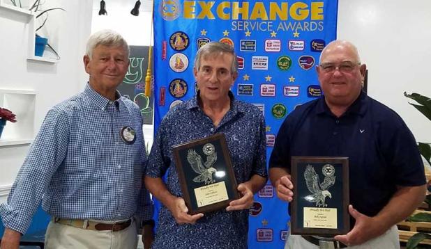 (From left) Director Tim Jenkins, John Cellucci and Belk Ingram.