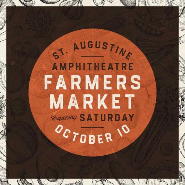 The St. Augustine Amphitheatre Farmers Market is open Saturdays. (photo submitted)