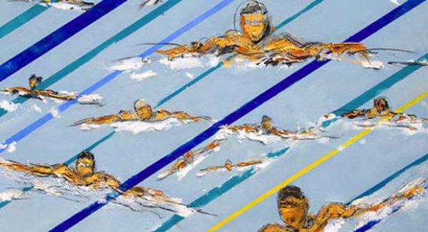 Heather Blanton is a St. Augustine-based painter specializing in sports racing scenes. (photo submitted)
