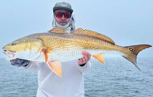 Capt. Matt Chipperfield with his catch. (photo submitted)