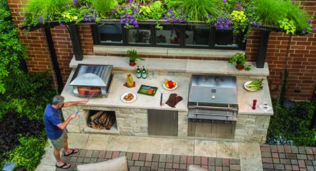 Creating a dream kitchen in the backyard takes some planning but can be worth the effort. (photo submitted)