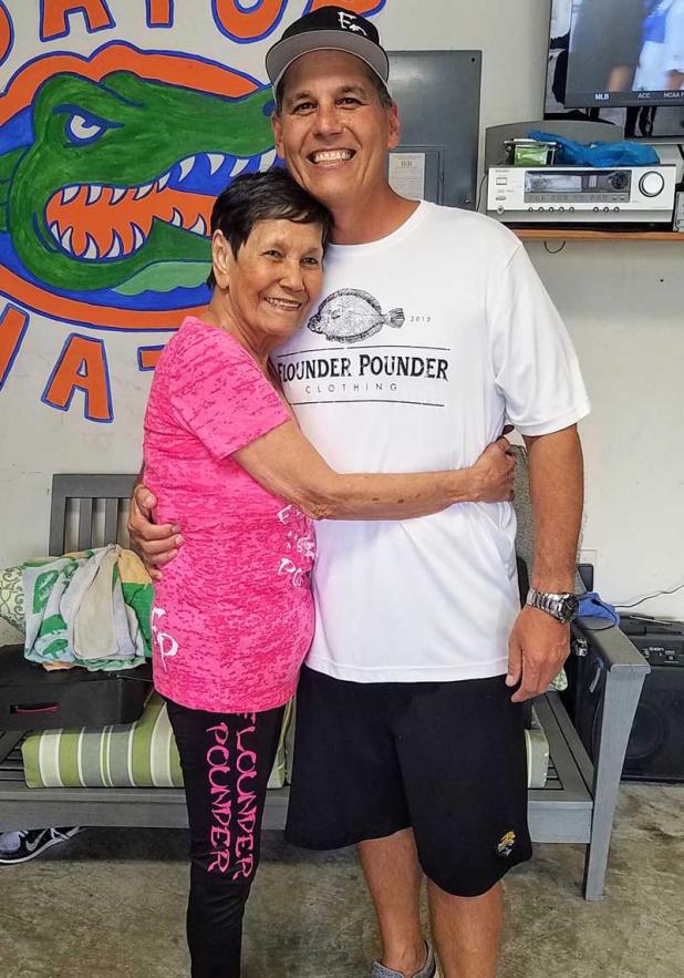 Chip Davis and his mother, Cita Davis. (photo submitted)