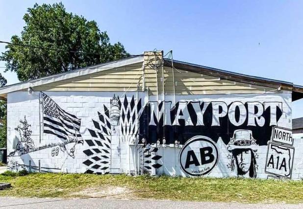 Murals are designed to enrich the environment along the Mayport Corridor in Atlantic Beach.