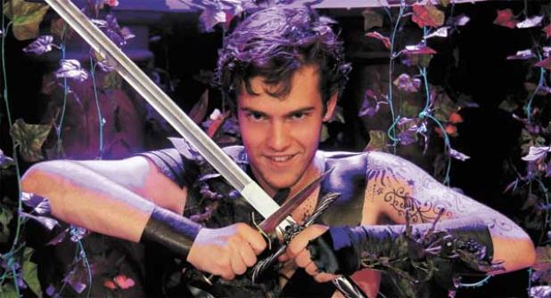 Blake McClure is Peter Pan in a new adaptation of the classic tale which runs through April 24 at Christ Episcopal Church in Ponte Vedra. (photo submitted)