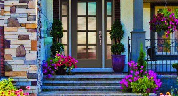 Flowers can boost a property's curb appeal, which is important when buying or selling a home. (photo from Getty Images)
