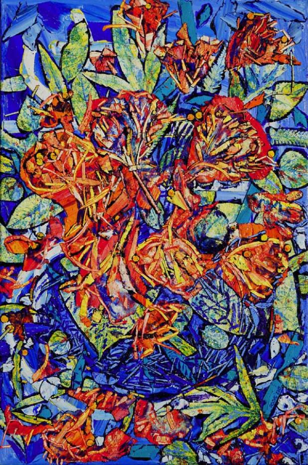Works by “Arnaldo Roche, including “New Light,” is part of the group exhibition, “Friends,” at the J. Johnson Gallery in Jacksonville Beach. (photo submitted)