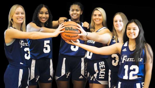 Members of the Fletcher High School girls basketball team. (photo submitted)