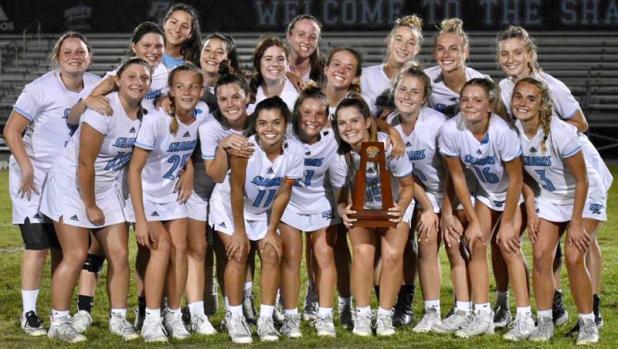 Ponte Vedra High School's District 2 champion girls' lacrosse team.