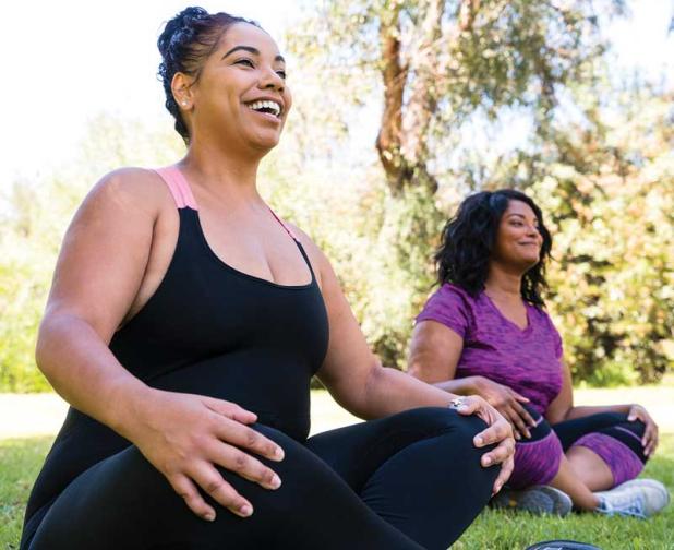 Actions such as communing with nature, or sitting quietly and focusing on your breath, can have a positive impact.