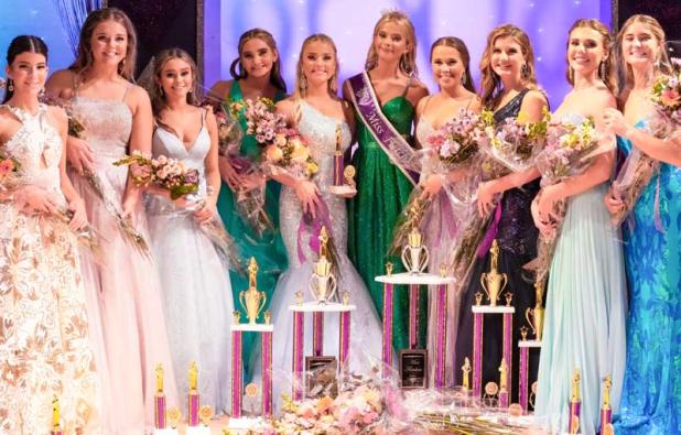Shown are Sada Davidson, Emma Pugh, Ella Napolitano, Mia Cipriani, Rachel Moore, Olivia Ledoux, Faith Hilliard, Katelyn Slaveski, Maggie Greenlaw and Ashley Mohrmann. (photo submitted)