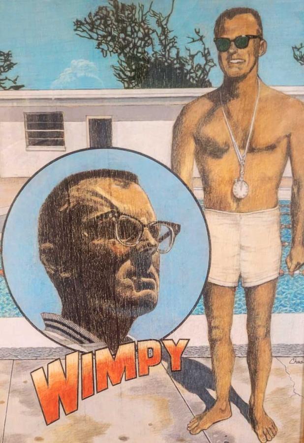 Portrait of John “Wimpy" Sutton by Charlie Snyder