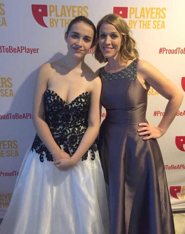 Laura and Amy Hancock perform together on local stages.