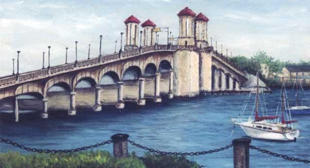 “Bridge of Lions” (photo via gordonrussellart.com)