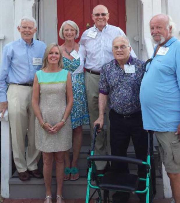 The Beaches Historical Society will honor six Beaches community leaders at its third annual gala Friday night. From left to right are Tom Wood, Leslie Weed, Barbara Lynn, Rev. Don Lynn, Coach John “Wimpy” Sutton, and Captain George Strate. (photo submitted)