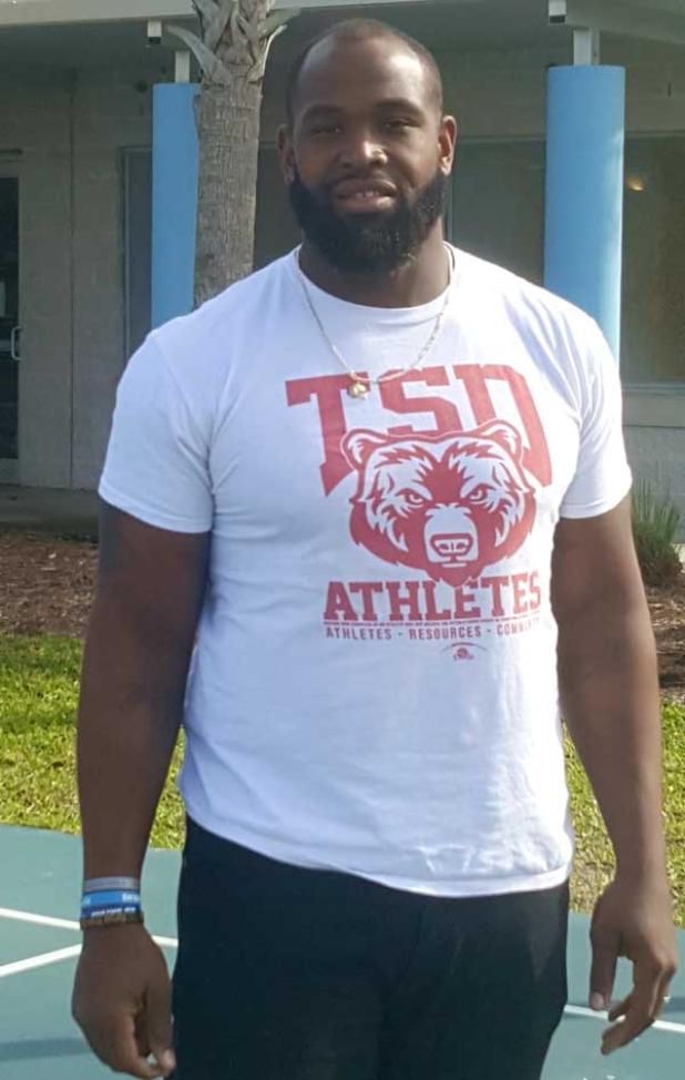 Ronnie Mason is the new recreation and sports lead at the Carver Center. (photo by Liza Mitchell)