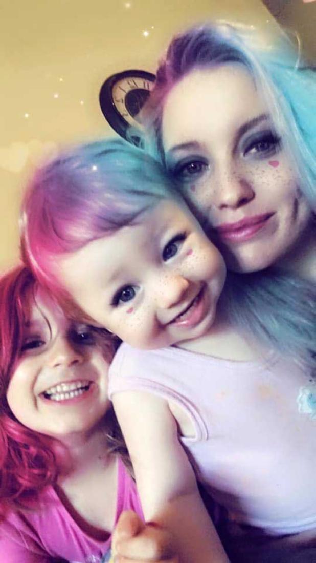 Joanna, Evie and Jessica Conkey
