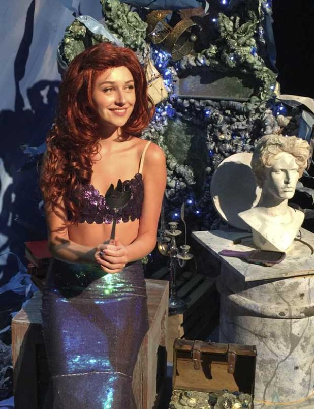 Gena Heylock of Ponte Vedra plays the role of Ariel in Theatre Jacksonville's production of "The Little Mermaid." (photo submitted)
