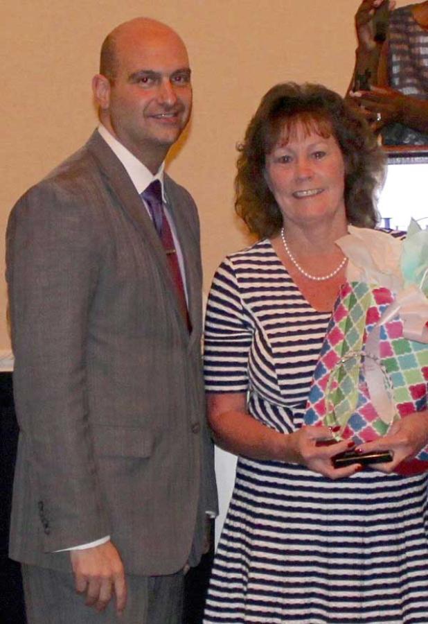 Susan Barnhill and Duval County School District Superintendent Dr. Nikolai Vitti. (photo submitted)