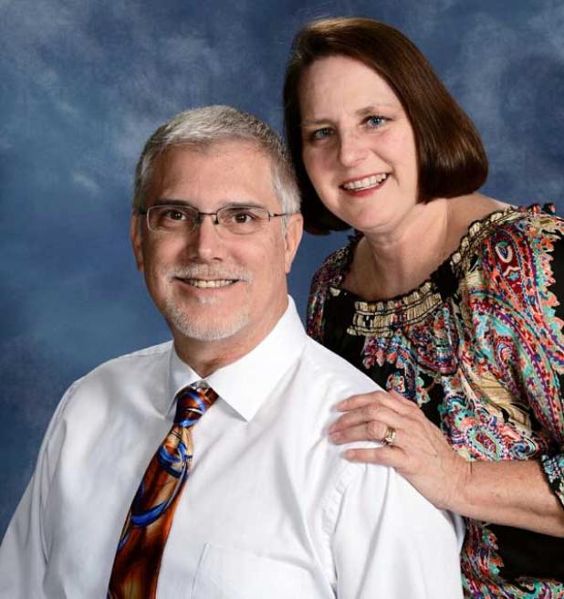 The Rev. Robert William Clark and his wife, Colleen.