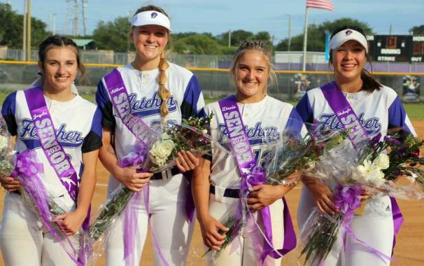 Jadyn Rogers, Dacie Watterson, Addison Abrams and Makayla Martin. (photo by Merle Watterson)