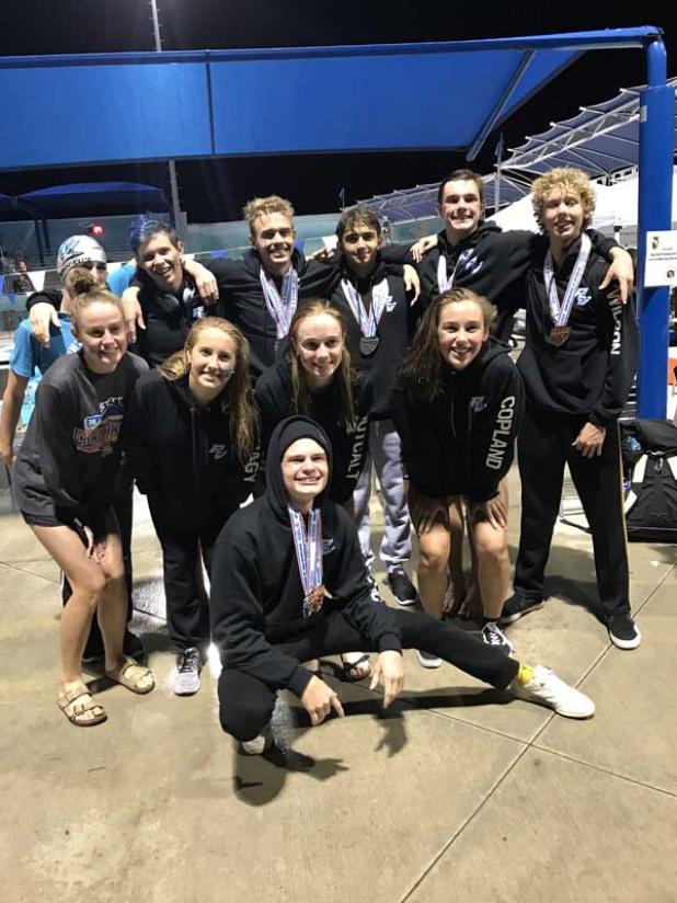 Swimmers and a diver from Ponte Vedra High School set a number of records at the 2A Florida State Championships. (photo submitted)