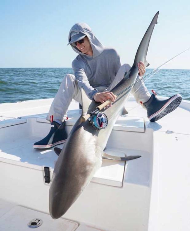 Gabe caught his biggest fish yet on fly. (photo submitted)