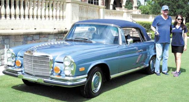 The 2015 Ponte Vedra Auto Show Best in Classic, Don Fort’s 1971 Mercedes Benz 3.5 Cabriolet. (photo submitted)