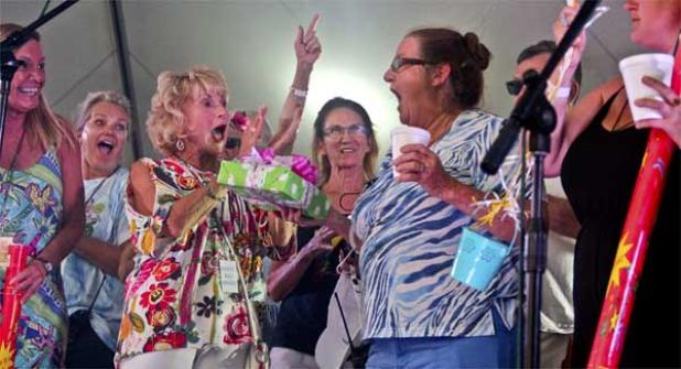 Dancin' in the Street Director Patsy Bishop was recognized for 30 years of service to the community. (photo submitted)