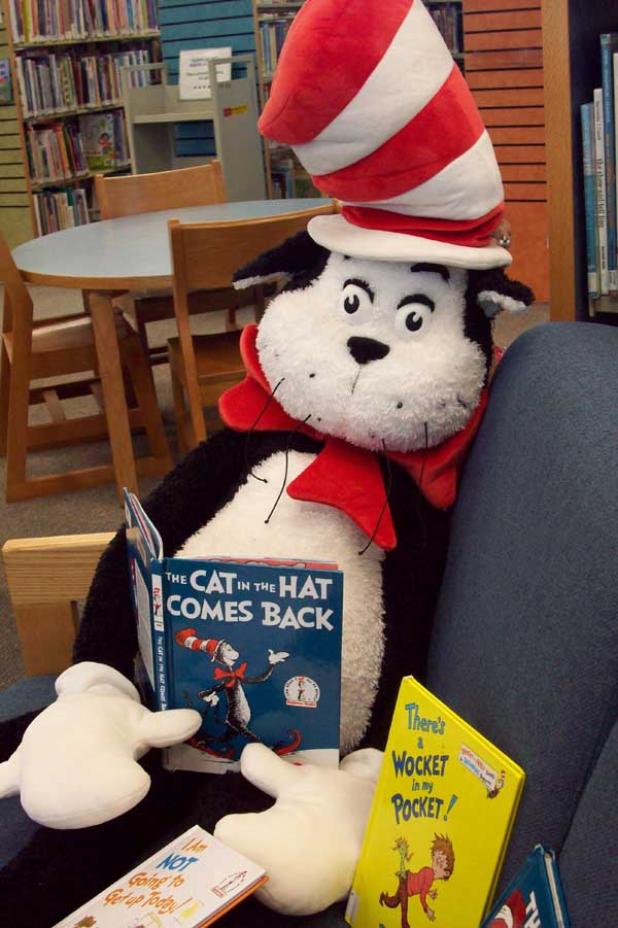 Seuss-tastic Saturday will feature activities based on Dr. Seuss’ beloved characters and stories, such as The Cat in the Hat. (photo submitted)