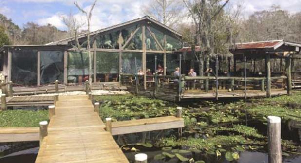 Clark’s is situated on Julington Creek, making it an easy stop for boaters. (photo by Ashley Anderson)