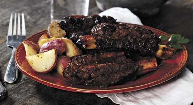 Beef rack of ribs